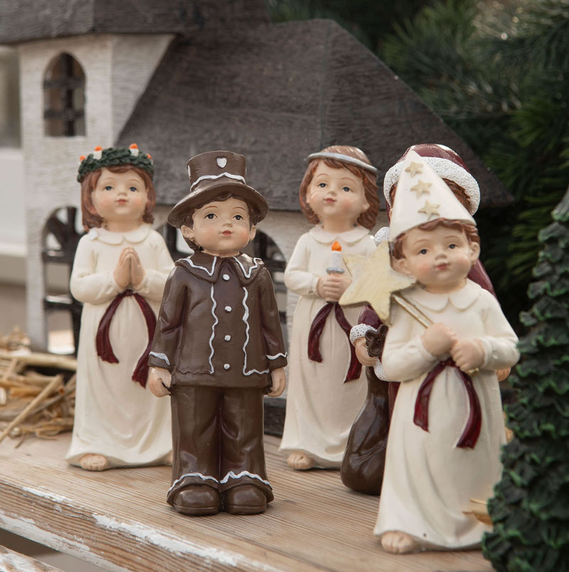 Luciatåg med 5 figurer - A Lot Decoration