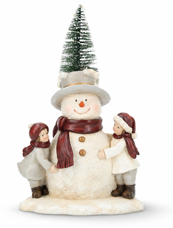 Juldekoration Snögubbe (med Led-belysning) - A Lot Decoration