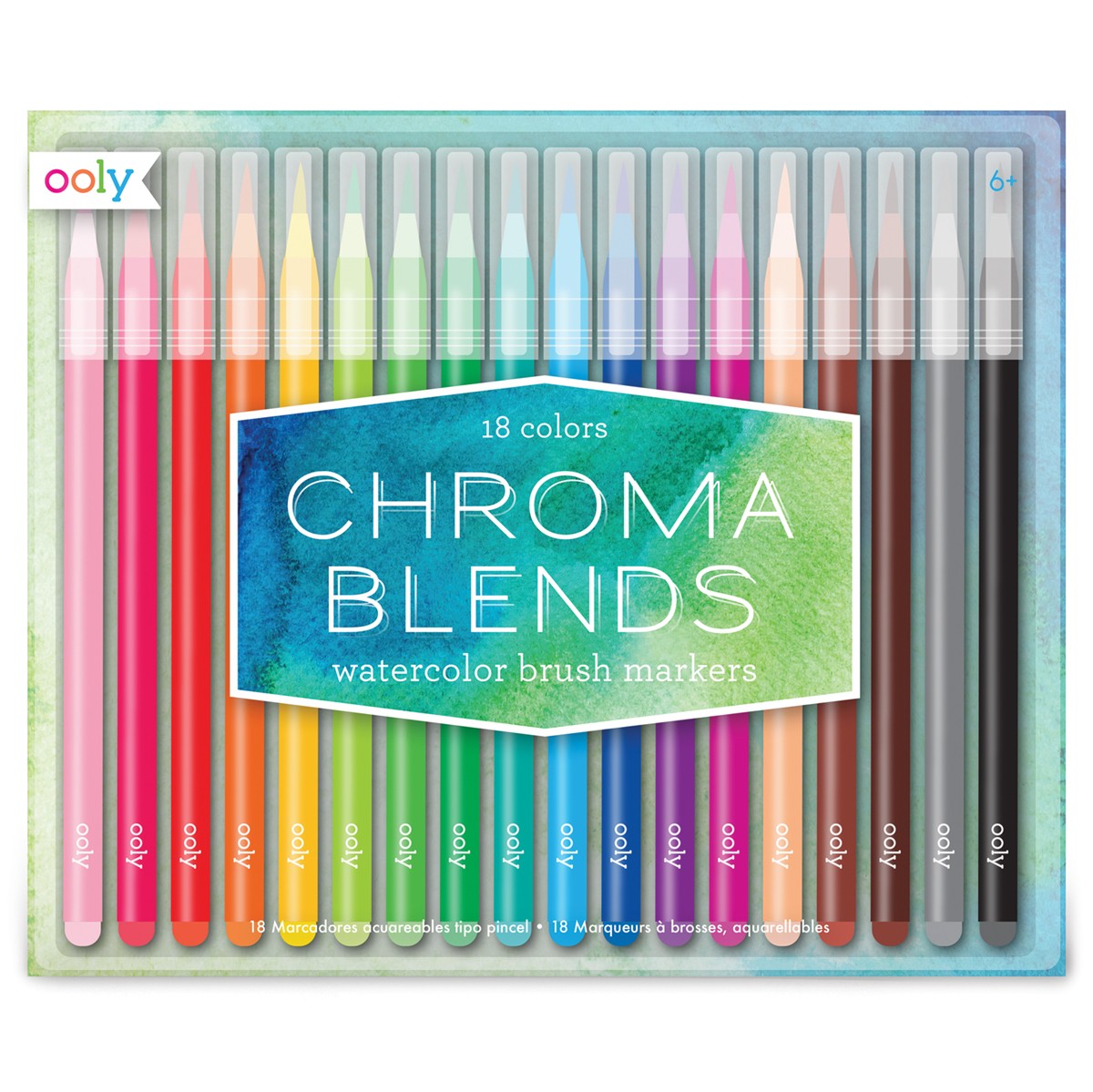 Chroma Blends Watercolor Markers - Ooly • Pryloteket