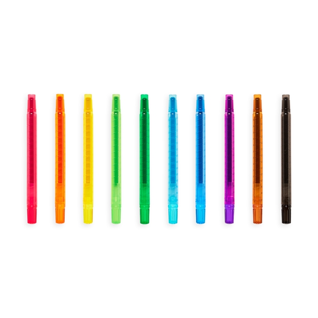 Yummy Yummy-Scented Twist-up Crayons frn Ooly sljs p Presenteriet.se