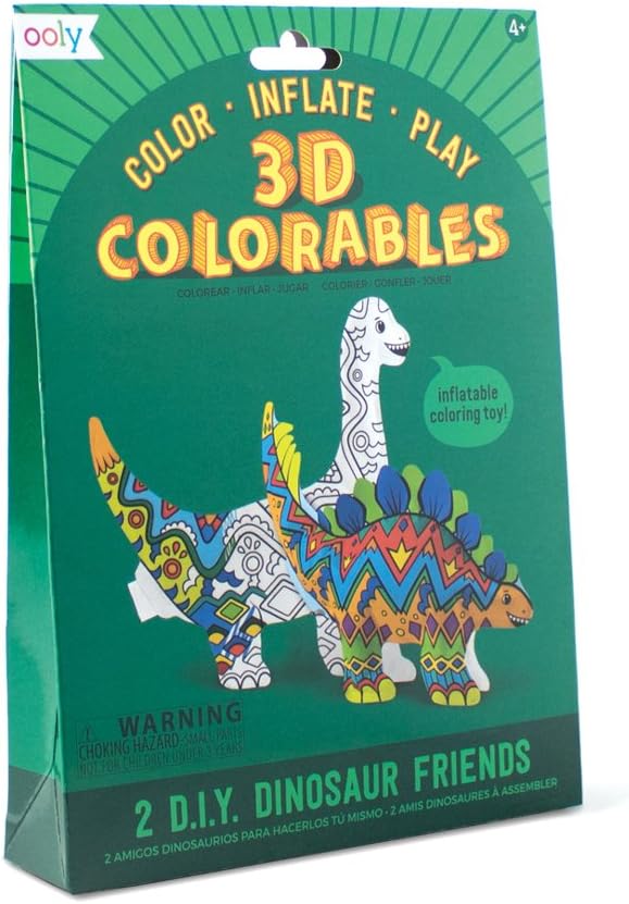 3D Colorables Målarleksaker Dinosaurier från Ooly säljs på Presenteriet.se
