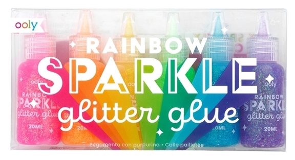 Rainbow Sparkle Glitter Glue - Ooly • Pryloteket