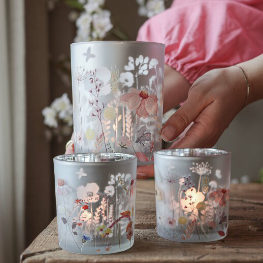 Ljuslykta Summer Garden från Majas lyktor säljs till förmån för Barncancerfonden