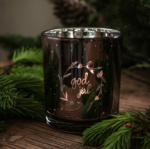 Ljuslykta God Jul, från Majas lyktor säljs till förmån för Barncancerfonden