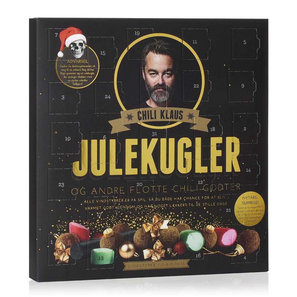 Julkalender Chilipraliner från Chili Klaus