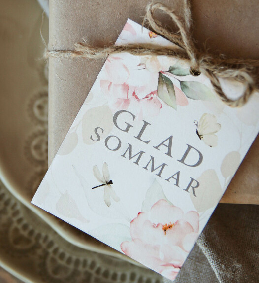 Kort "Glad Sommar" • Pryloteket