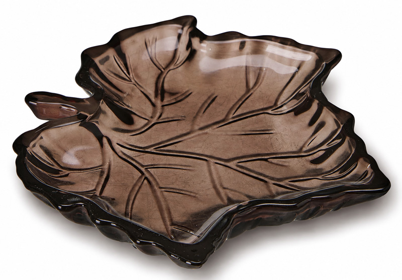 Glasfat Löv, 17cm - Wikholm Form