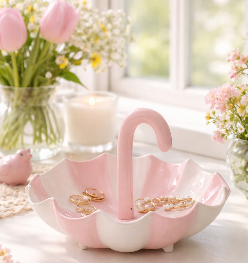 Tivoli Fat Paraply, rosa - Mitt & Ditt 