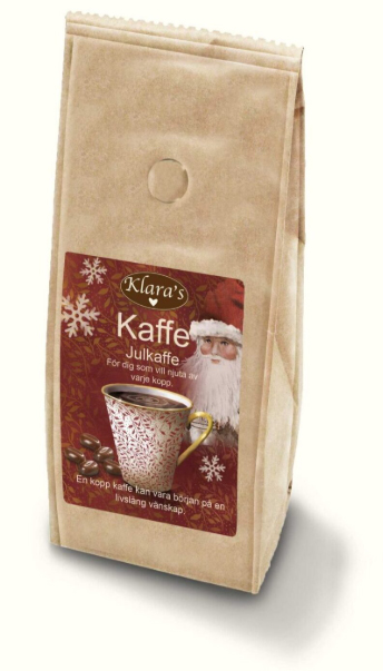 Julkaffe med tomtemotiv - Klaras Goda Presenter