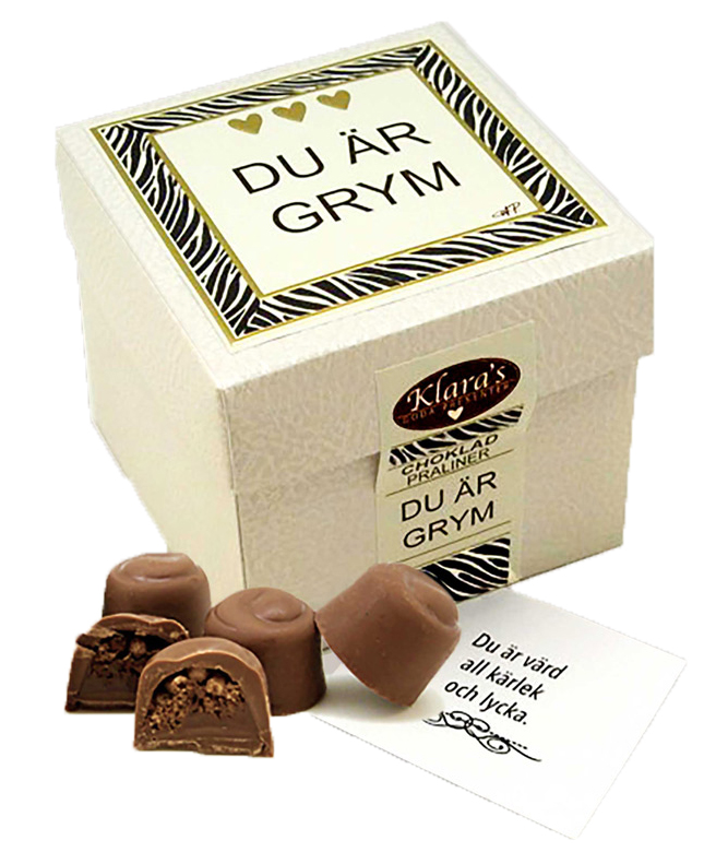 Du är grym - Lyxiga chokladpraliner
