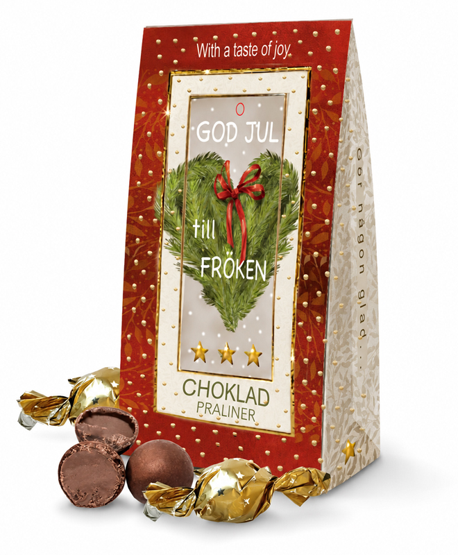 Chokladpraliner God Jul Fröken