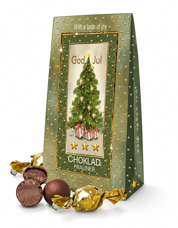 God Jul chokladpraliner Julgran - Klaras Goda Presenter
