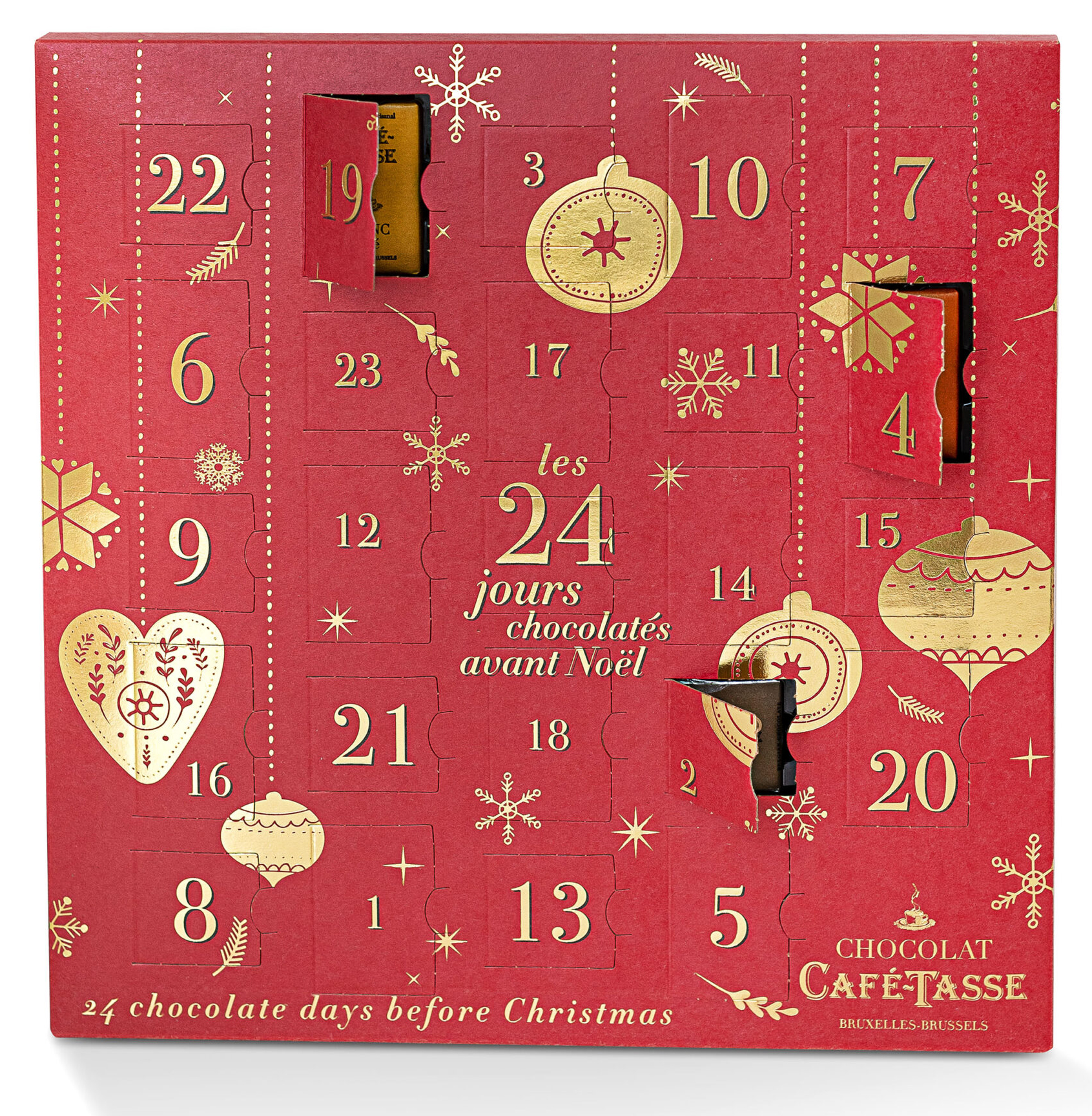 *FÖRBOKAS* Chokladkalender - Café Tasse • Pryloteket