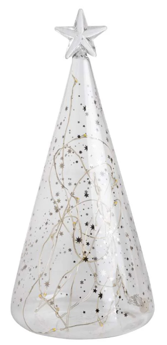 Glasgran med LED-belysning - Räder