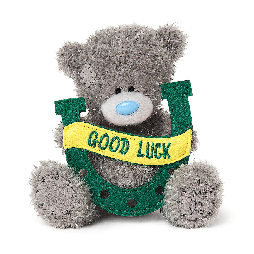 Nalle "Good Luck", 13cm - Me to you • Pryloteket