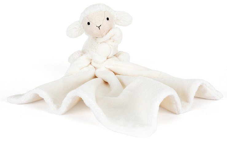 Jellycat Bashful Lamm Snuttefilt - Jellycat