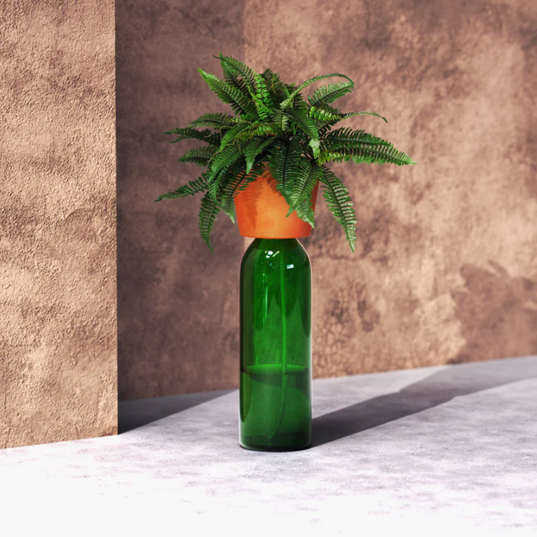 Bottle planter - kruka fr flaskor