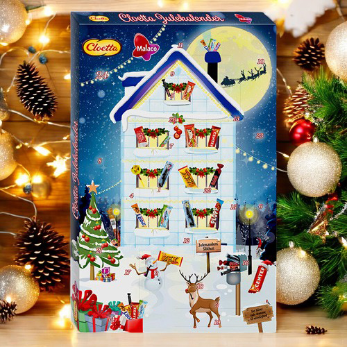 Cloetta Favorit Adventskalender, julkalender