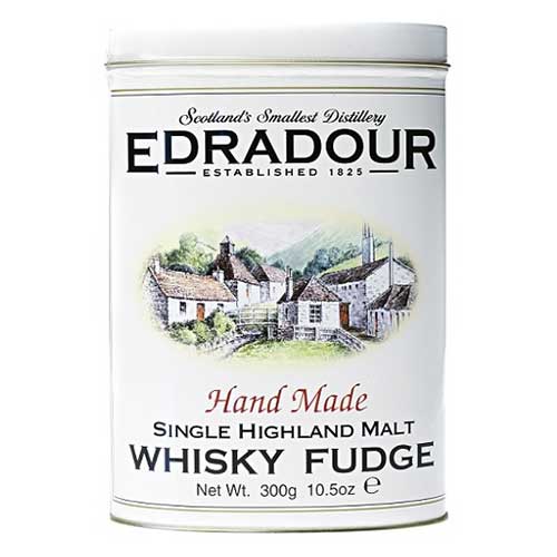 Whisky Fudge smaksatt med Edradour, tillverkad av Gardiniers of Scotland