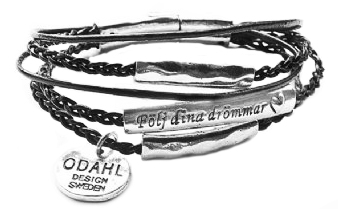 Följ dina drömmar, armband från Odahl Design