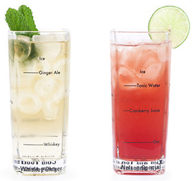 Glas för en bartender (höga) - 4-pack