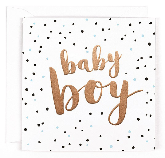 Kort Baby Boy • Pryloteket