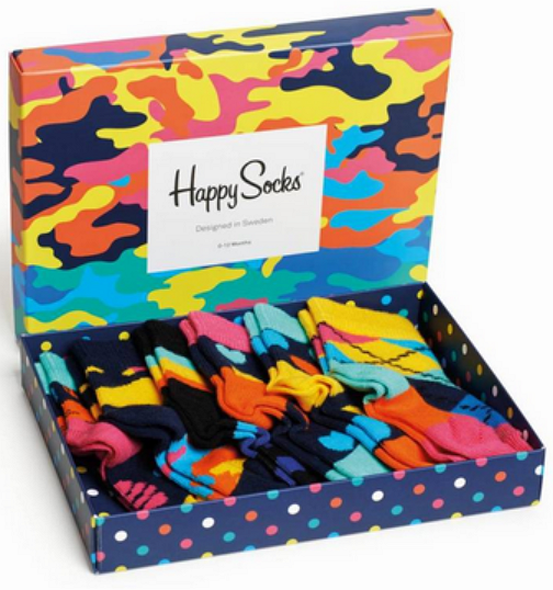 On Target AB / Happy Socks Sockar baby & barn 6-par 0 till 12 månader - Happy Socks