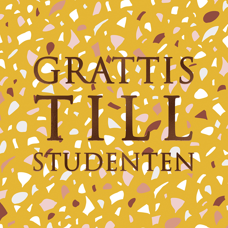 Kort Grattis till studenten • Pryloteket