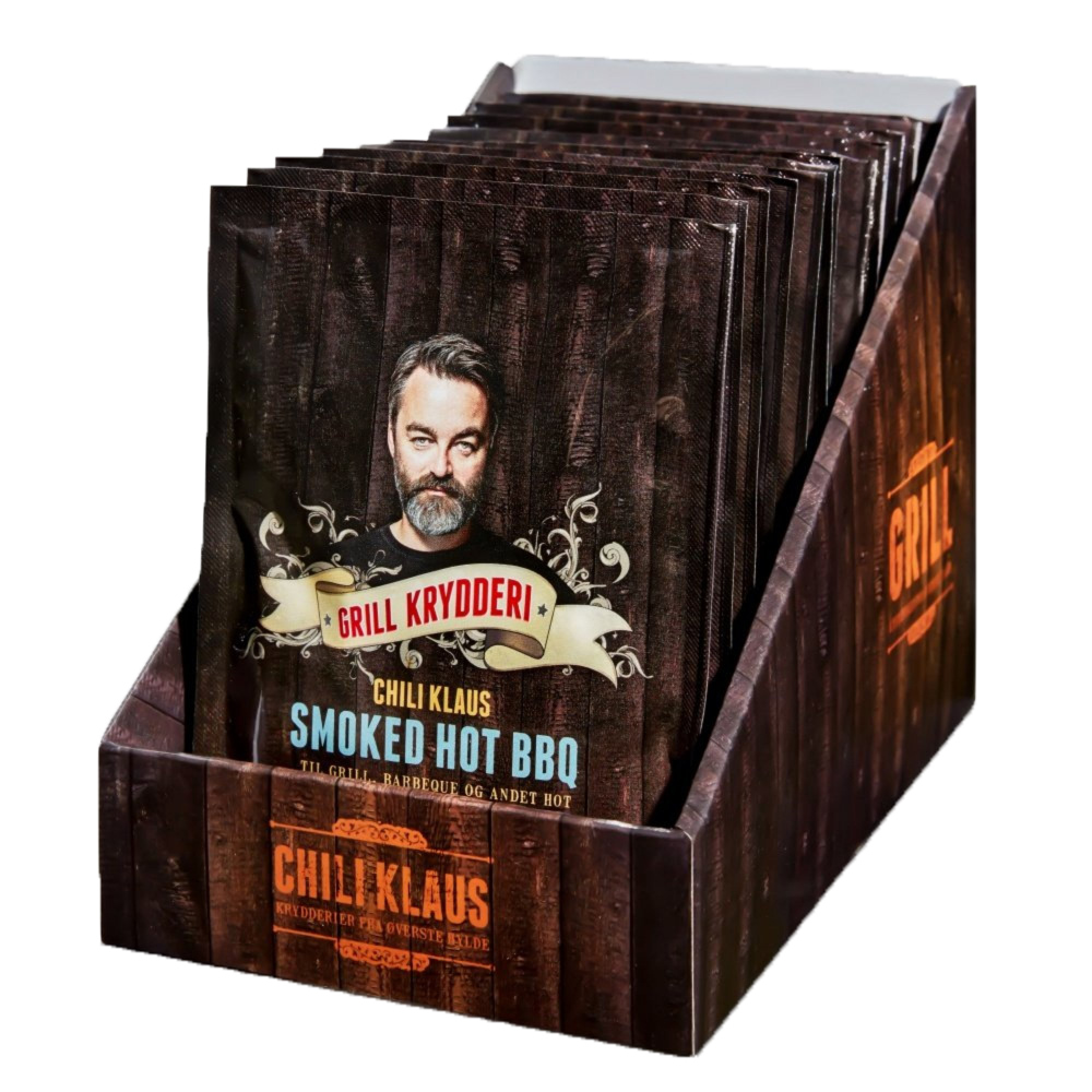 Smoked Hot BBQ Grill Spice (vindstyrka 5) från Chili Klaus