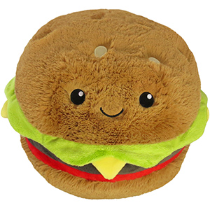 Hamburgare Mjukis - Squishable (Stor (ca 40cm)) • Pryloteket