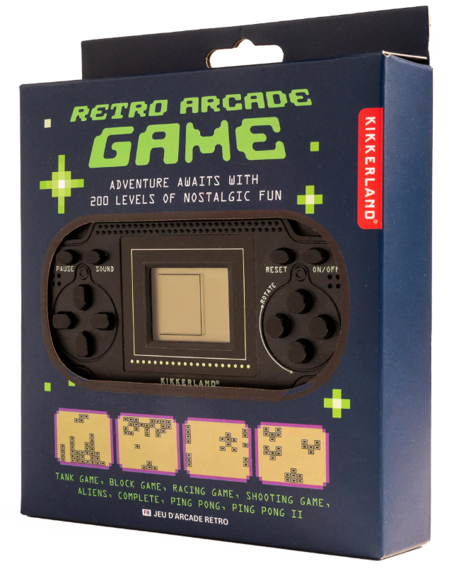 Retro Arkadspel i fickformat