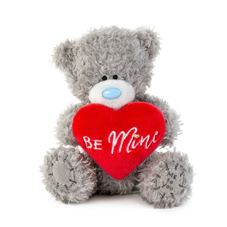 Nalle med tygballong Love You, 10cm - Me to you Mirandanalle