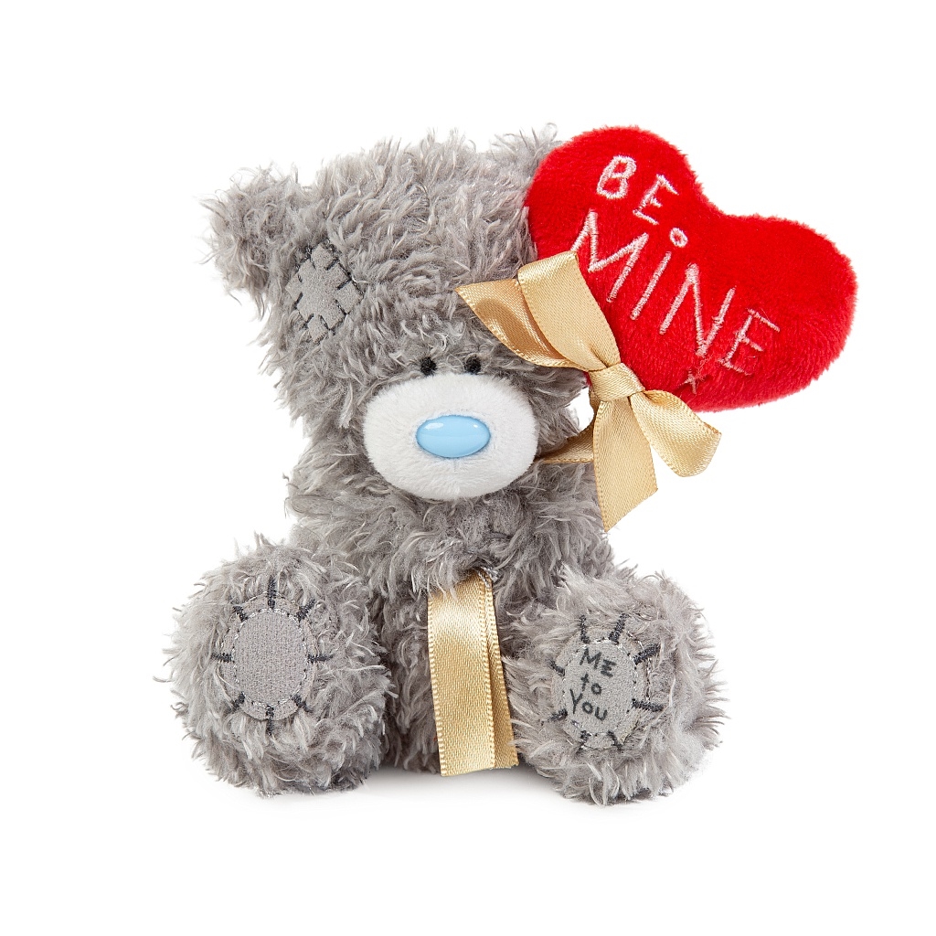 Nalle 10cm med rtt hjrta Be Mine - Me to you (Mirandanalle)