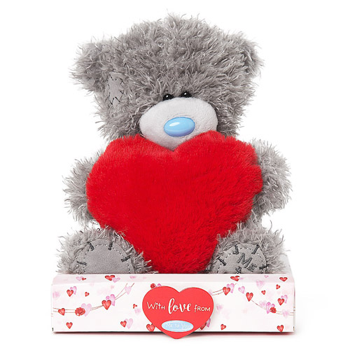 Nalle med rtt fluffigt hjrta, 15cm - Me to you, Miranda nalle 