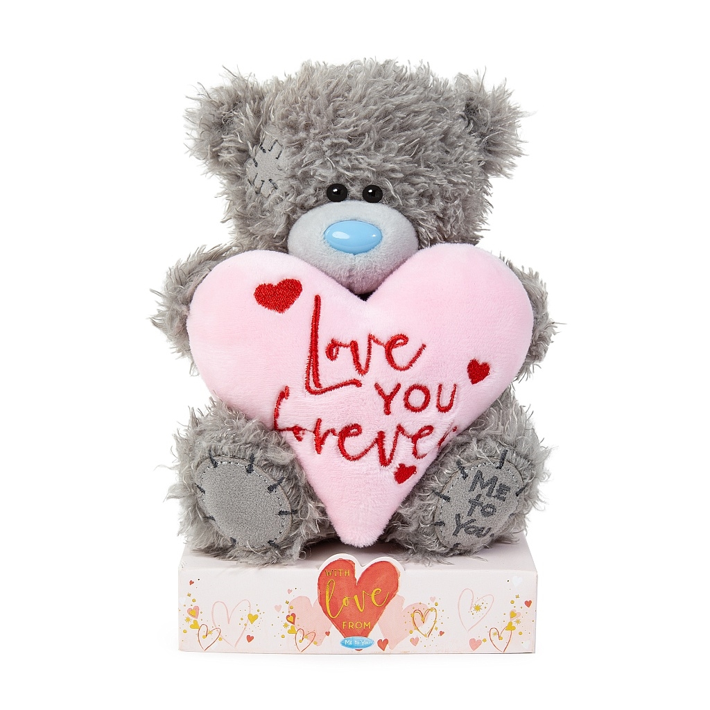 Nalle med rosa hjrta Love you forever, 15cm - Me to you (Miranda nalle)