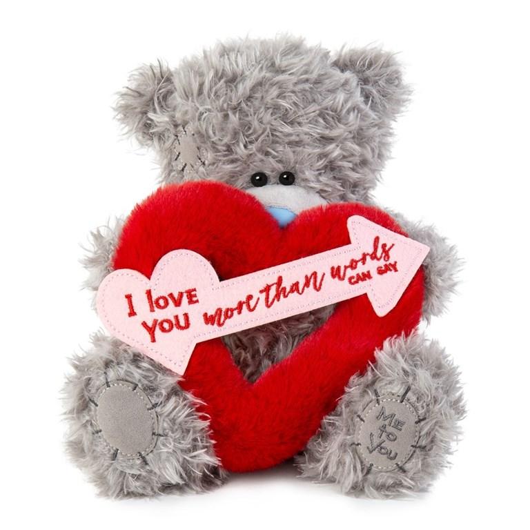 Nalle "I love you more than words can say", 20cm - Me to you • Pryloteket