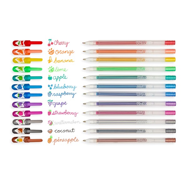 Yummy Yummy - Scented Glitter Gel Pens från Ooly säljs på Presenteriet.se
