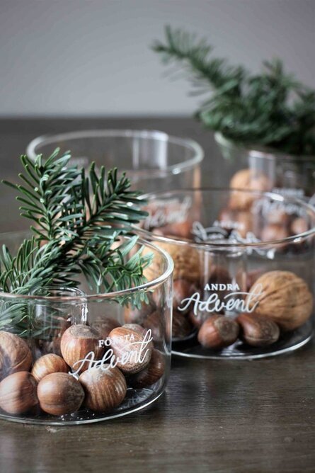 Ljuslyktor Advent, från Majas lyktor säljs till förmån för Barncancerfonden