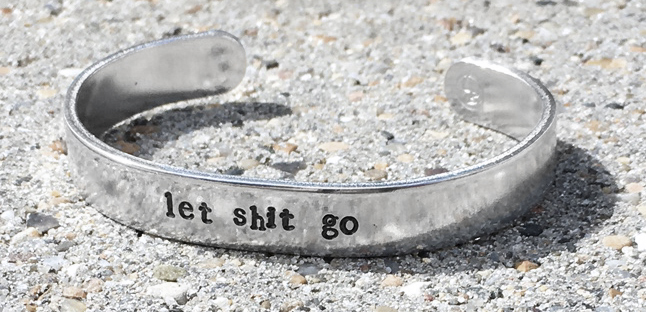 Armband Let shit go - Littlebit Design