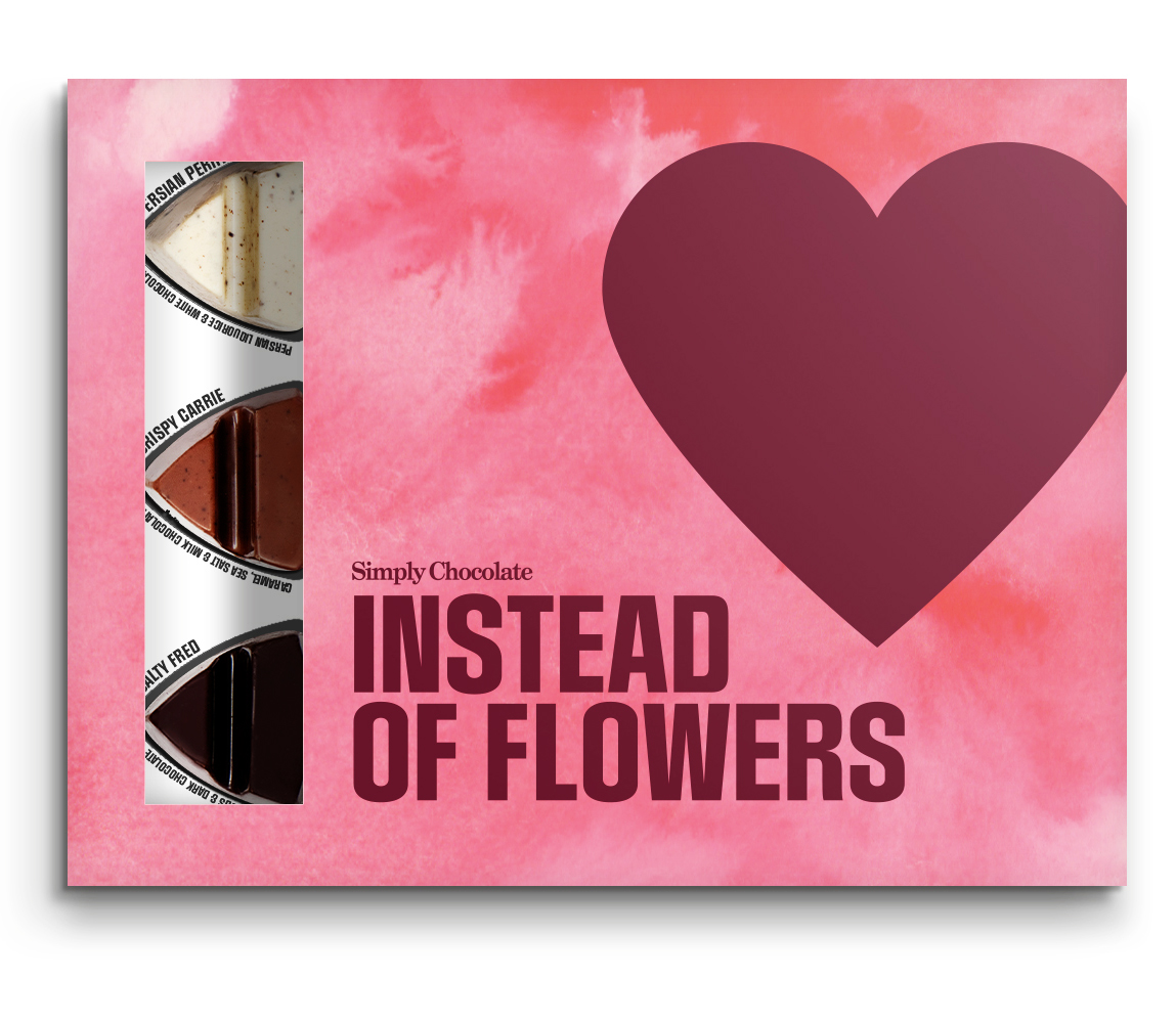 Instead of flowers - Premium chokladpraliner • Pryloteket