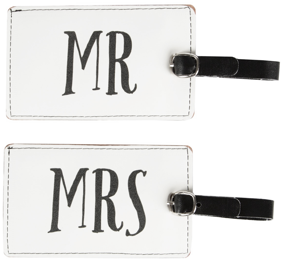 Bagagetag Mr & Mrs (Mr) • Pryloteket