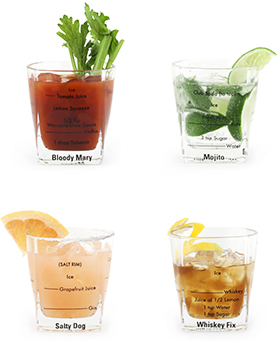 Glas för en bartender - 4-pack