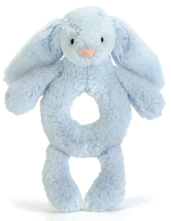 Jellycat Bashful Kanin Skallra, bl - Jellycat