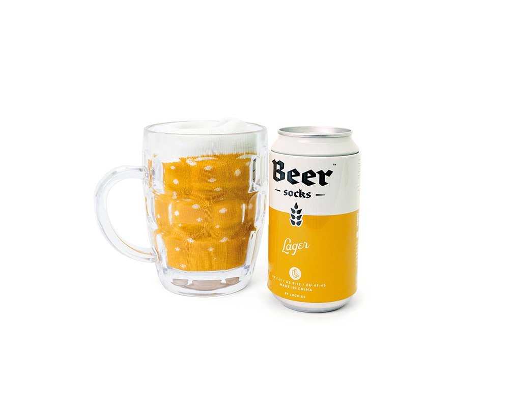 Beer Socks - Ölsockar i burk