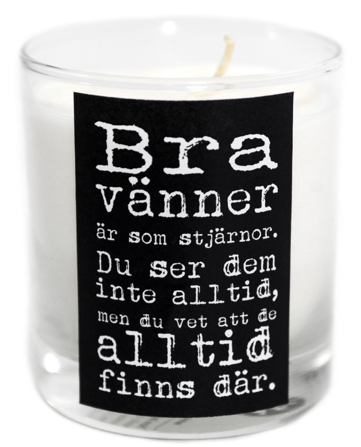Bra vänner Doftljus (citrongräs)