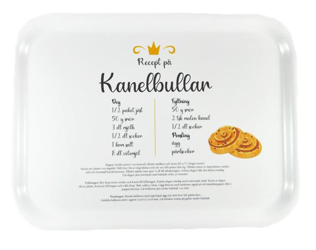 Bricka Kanelbullar