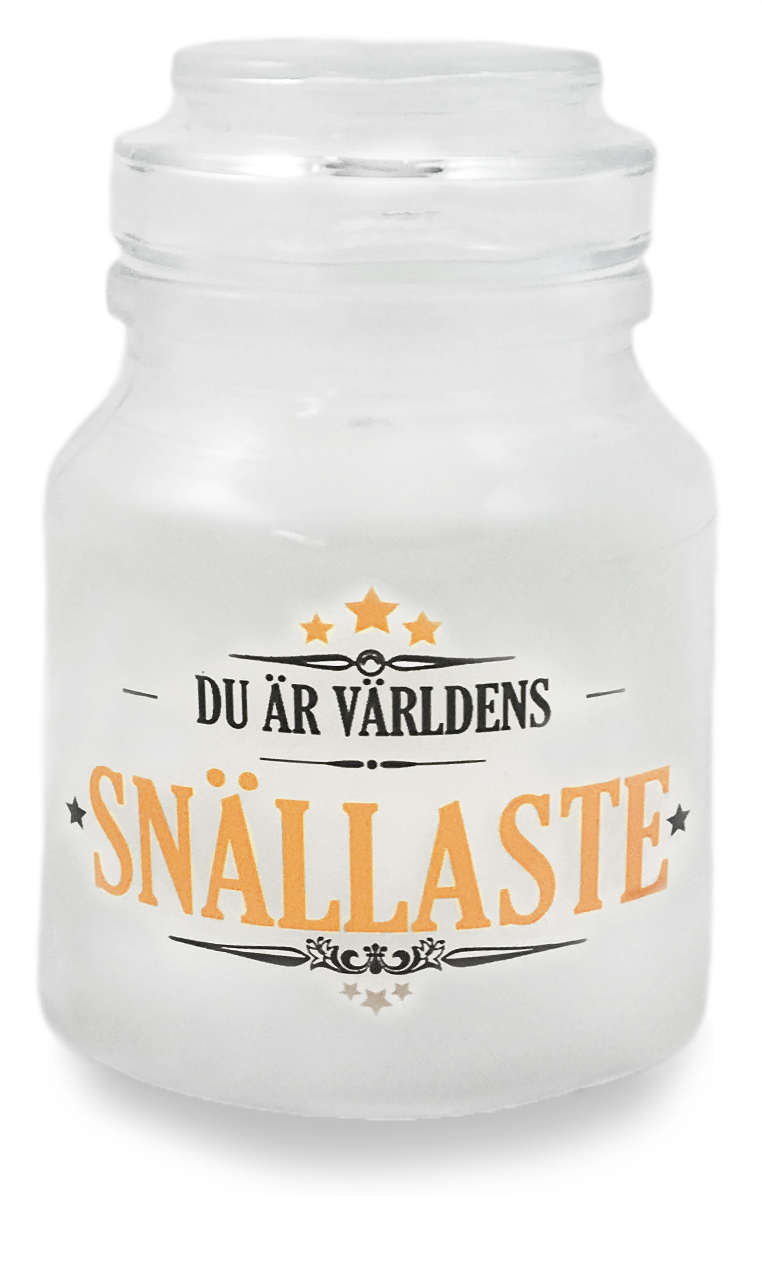 Världens Snällaste - Budskapsljus