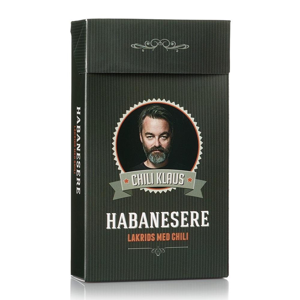 Habaneser i ask (lakritsstnger) frn Chili Klaus