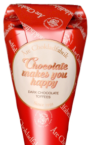 Chocolate makes you happy frn re Chokladfabrik
