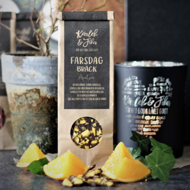 Chokladbräck Fars Dag - Majas lyktor/Barncancerfonden